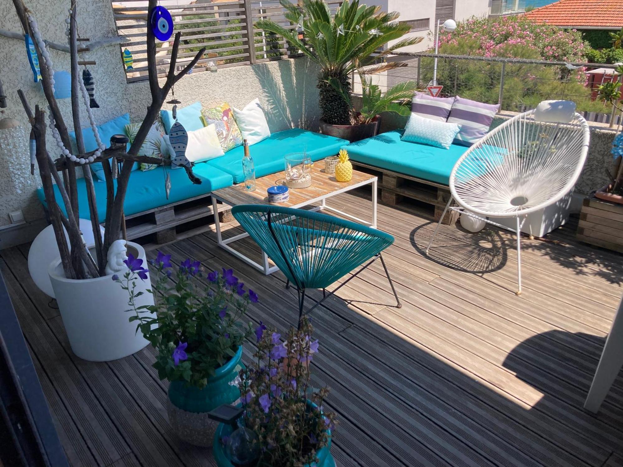 Duplex 105 M2 Vue Mer, Terrasse 30M2 Mauguio Dış mekan fotoğraf