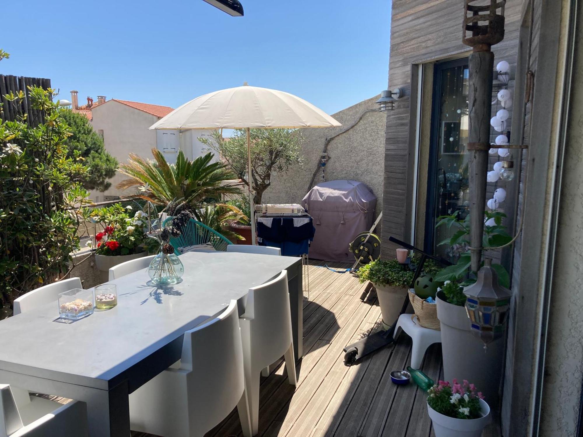 Duplex 105 M2 Vue Mer, Terrasse 30M2 Mauguio Dış mekan fotoğraf